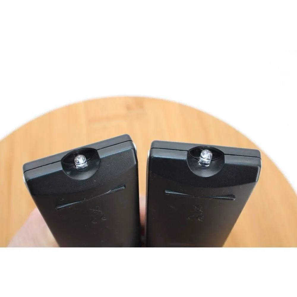 2 Seiki Black Wireless Television Remote Control Replacement Works For SEIKI TVS